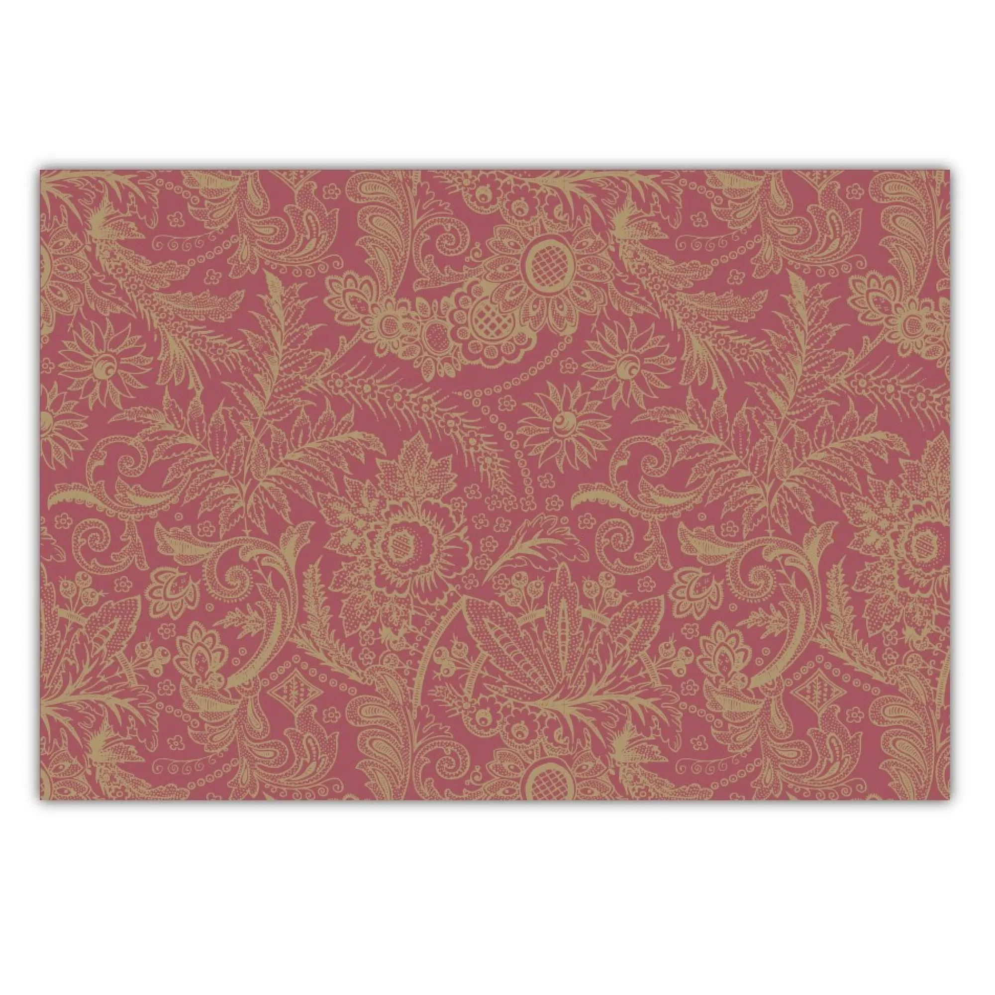 Flash Sale Placemat Fay Bordeaux Gold 30X43Cm 60G/M 50 Stuks Placemats