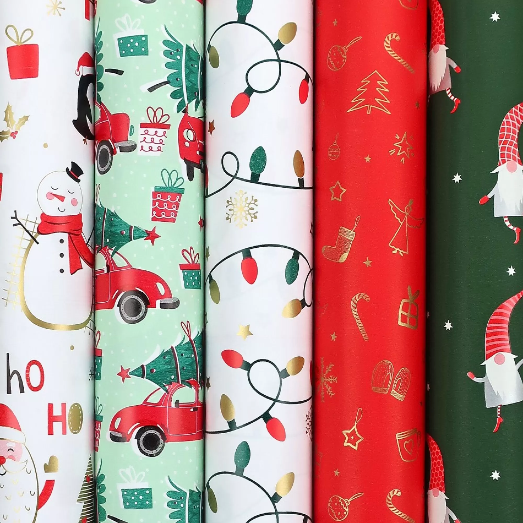 Flash Sale Inpakpapier Jolly Party 70Cm X 2M 1 Van De 5 Inpakpapier