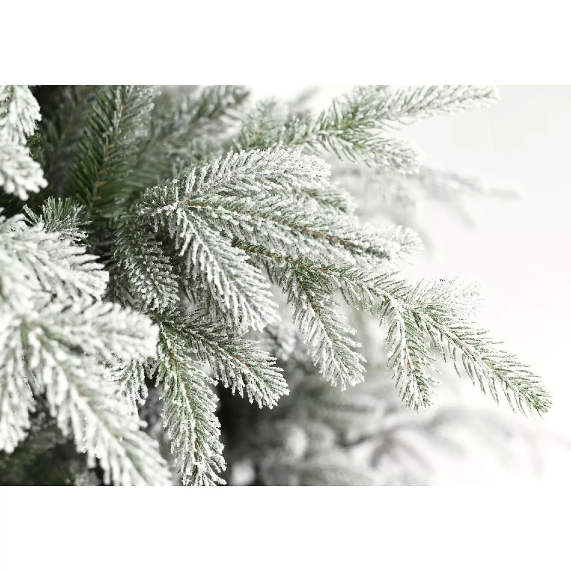 Cheap Kerstboom Milford Hinged Snowy H 243Cm 178Cm 2801 Tips Grote Kerstbomen