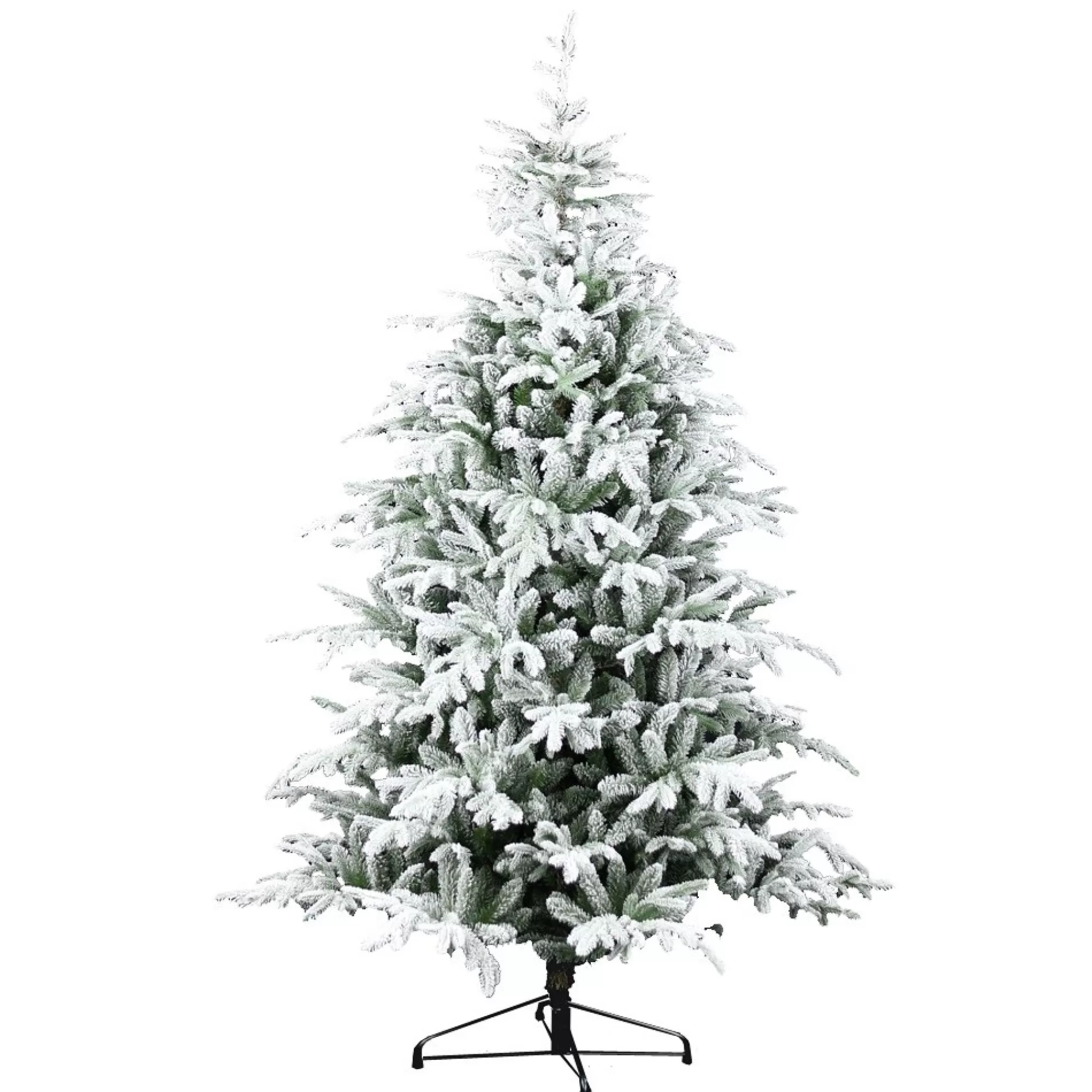 Cheap Kerstboom Milford Hinged Snowy H 243Cm 178Cm 2801 Tips Grote Kerstbomen