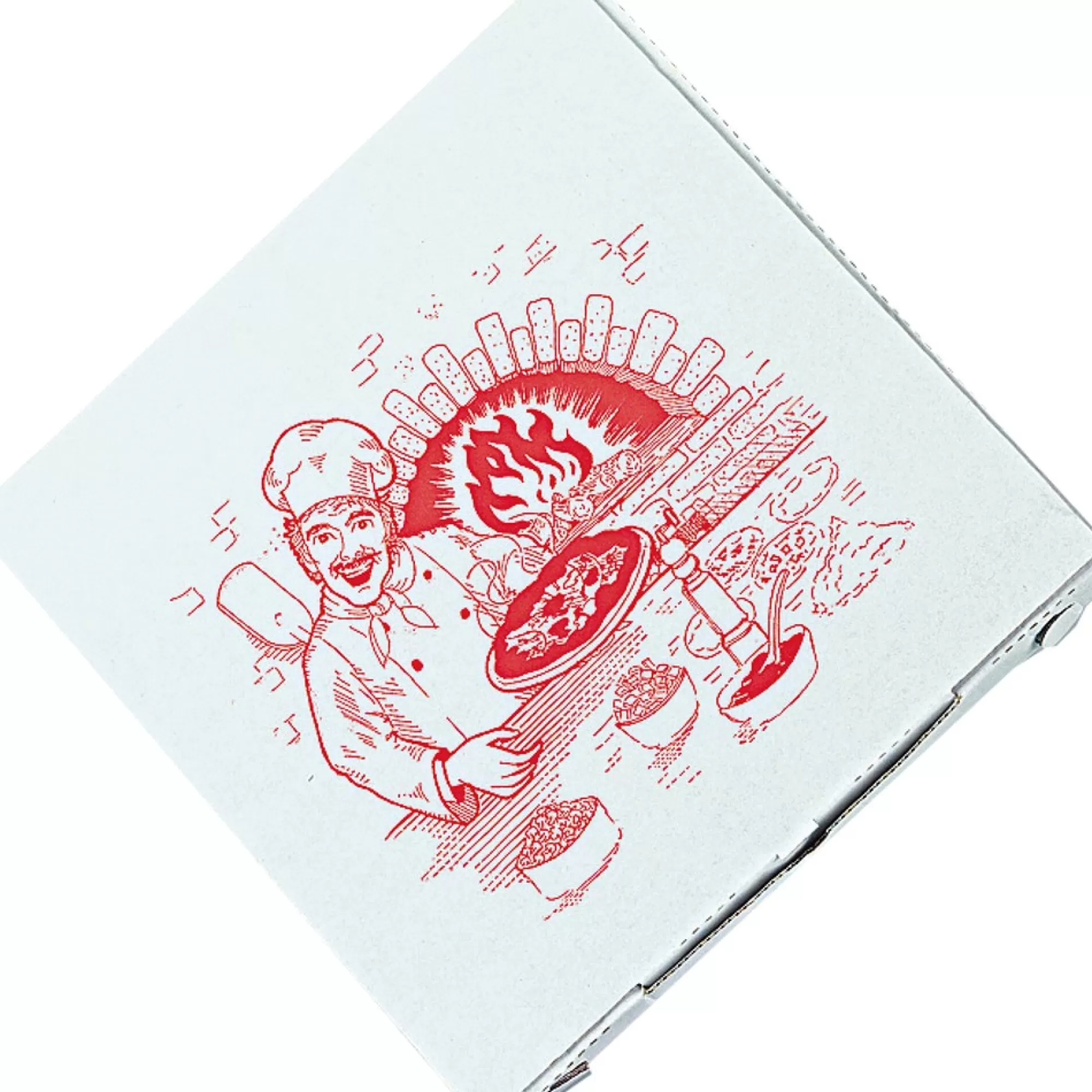Cheap Pizzadoos Vegetal 40X40X3Cm Taglio (Vicenza) 100 Stuks Take-Away