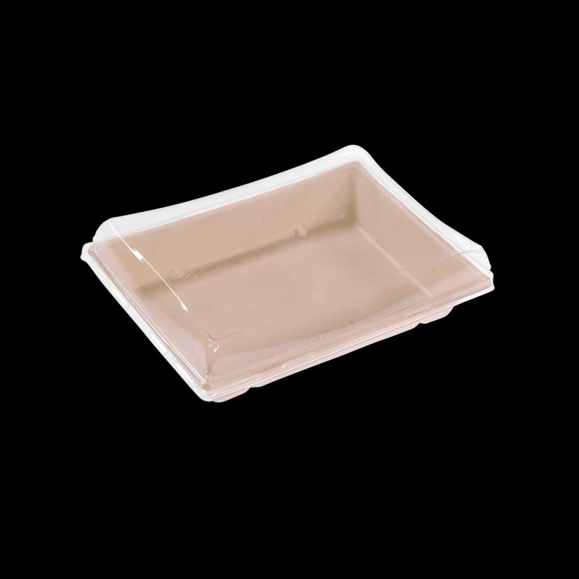 Cheap Pulp Container Rechthoekig 750Ml Diep Kit 15 Bakjes + 15 Deksels Take-Away